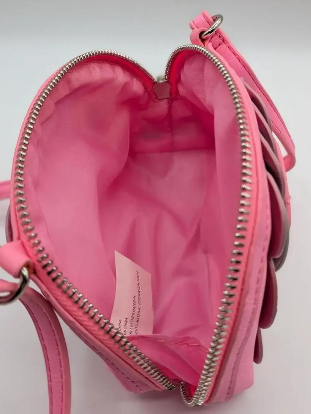 Unbranded Small $48 Pink Faux Leather Y2K Novelty Crossbody Bag